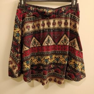 Boho circle skirt